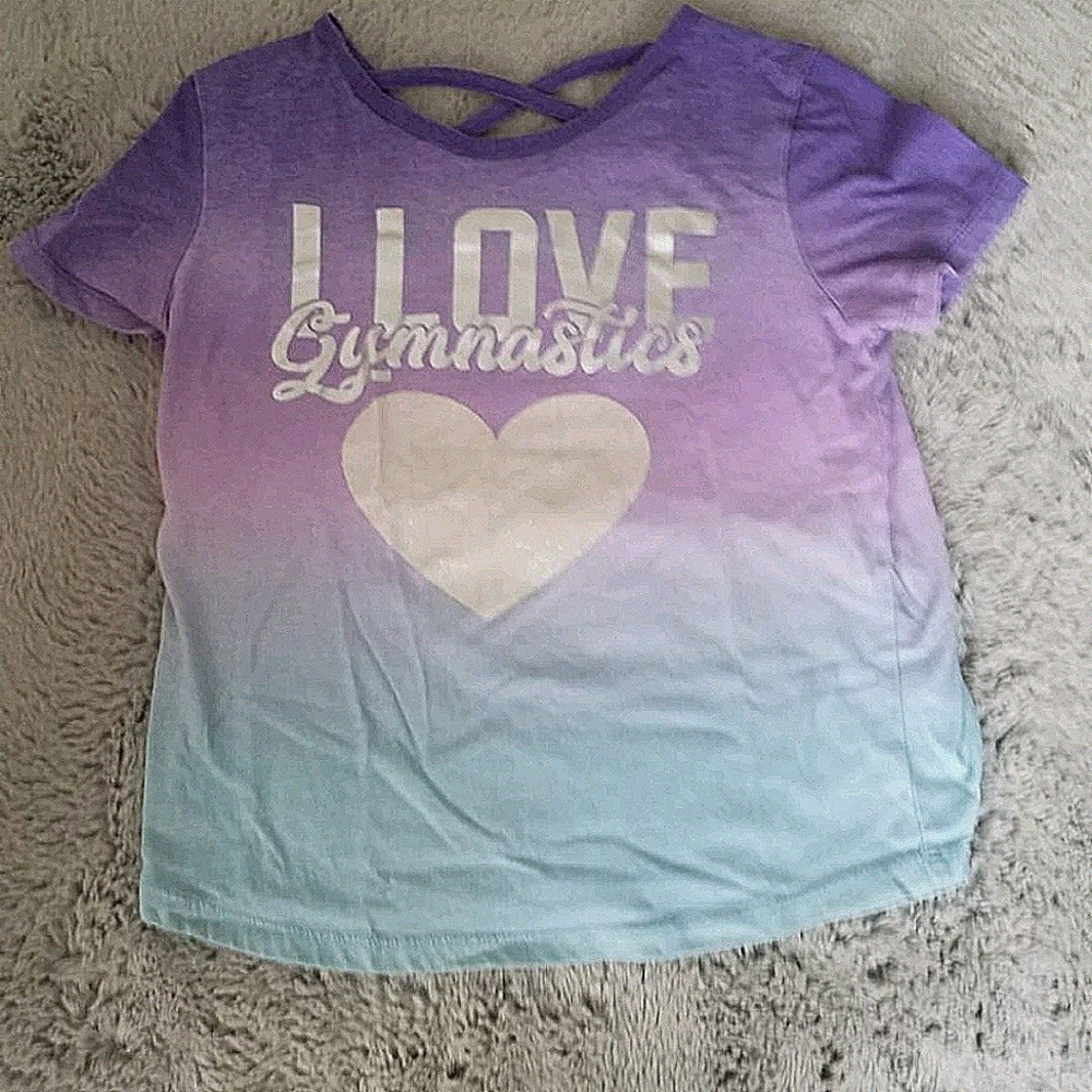 Girl's "I Love Gymnastic" T-Shirt
